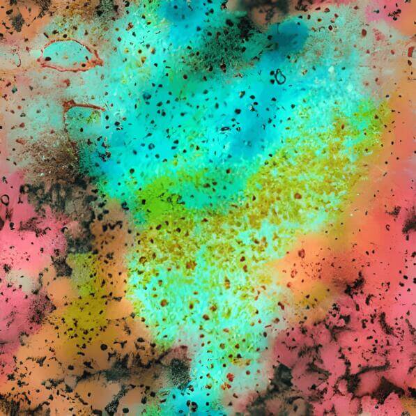 Download Colorful Abstract Painting with Various Colors and Shapes ...