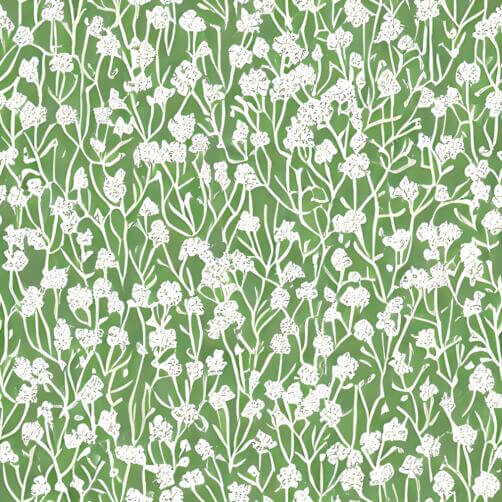 Green and White Floral Pattern Background Green and White Floral Pattern Background thumbnail