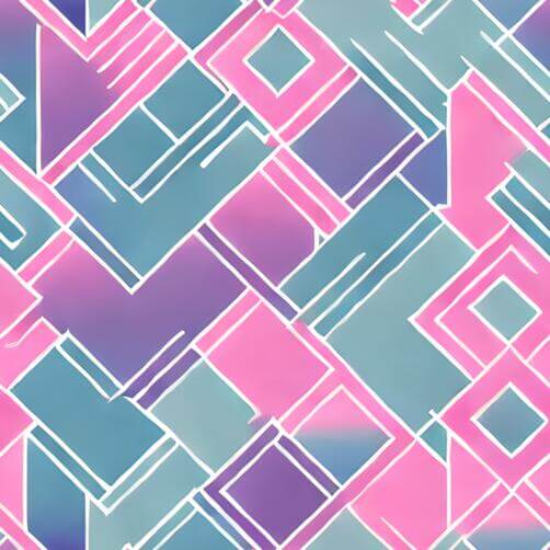 Padrão Geométrico Rosa e Azul com Quadrados Padrão Geométrico Rosa e Azul com Quadrados thumbnail