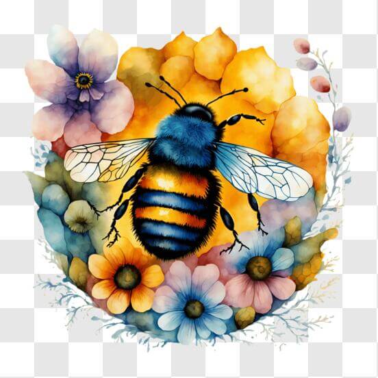 Broche abelha vintage - Onda de Flor
