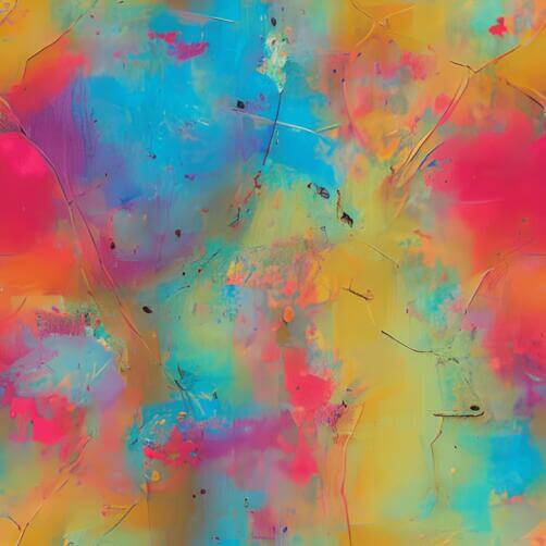 Pintura Abstrata com Cores Vibrantes e Salpicos de Tinta Pintura Abstrata com Cores Vibrantes e Salpicos de Tinta thumbnail