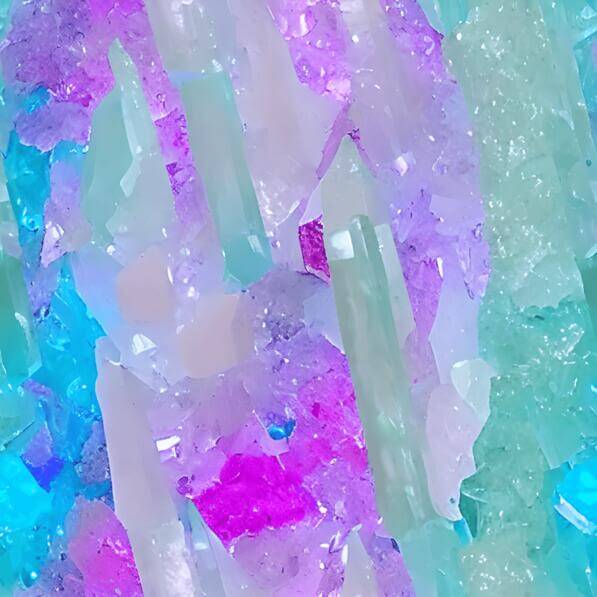 Download Colorful Crystal Quartz Rocks Patterns Online - Creative Fabrica