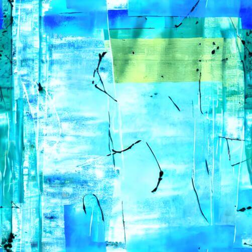 Pintura Abstrata em Azul e Amarelo Pintura Abstrata em Azul e Amarelo thumbnail