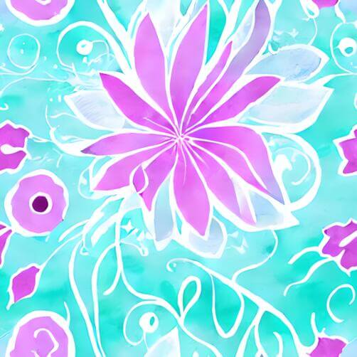 Colorful Floral Pattern Background with Purple and Pink Flowers Colorful Floral Pattern Background with Purple and Pink Flowers thumbnail