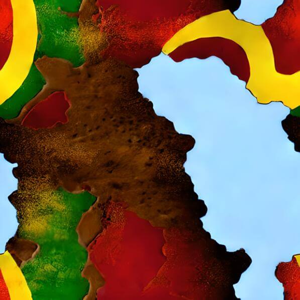 Download Colorful Abstract Pattern with Clocks and Broken Glass ...