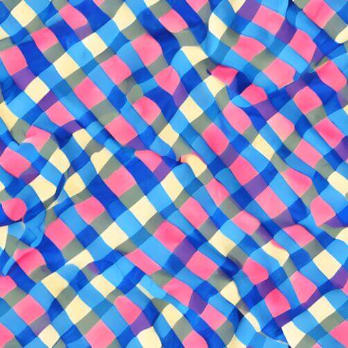 Tecido xadrez em cores rosa, azul, amarelo e verde Tecido xadrez em cores rosa, azul, amarelo e verde thumbnail