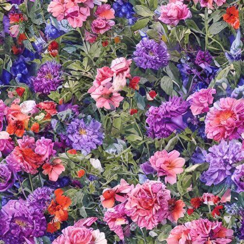 Abstract Floral Pattern in Vibrant Colors Abstract Floral Pattern in Vibrant Colors thumbnail