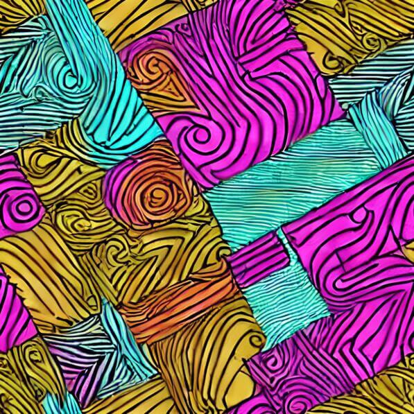Download Colorful Abstract Pattern for Wall Art and Interior Design ...