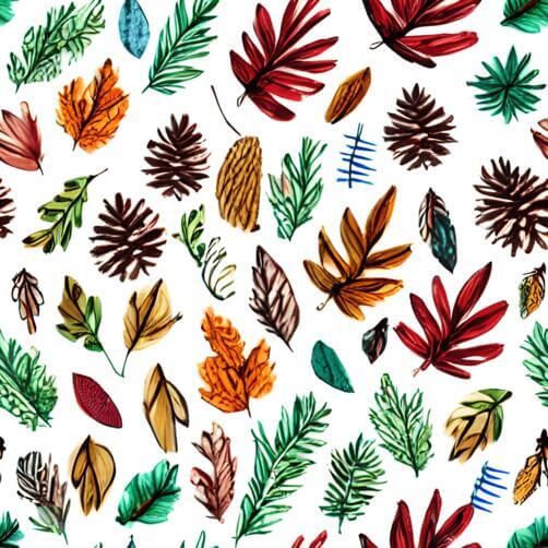 Colorful Autumn Leaves Seamless Pattern Colorful Autumn Leaves Seamless Pattern thumbnail