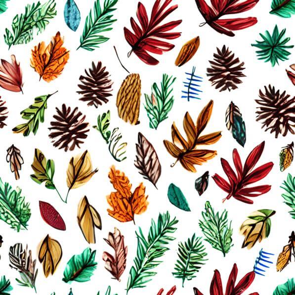 Download Colorful Autumn Leaves Seamless Pattern Patterns Online ...