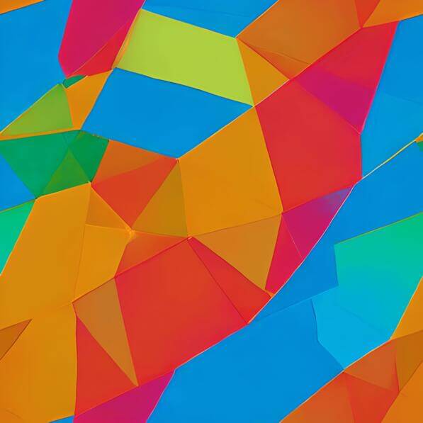 Download Colorful Abstract Design with Various Shapes and Colors ...