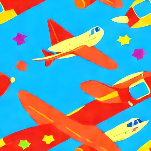Colorful Pattern of Airplanes Flying in the Sky Colorful Pattern of Airplanes Flying in the Sky thumbnail