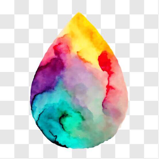 Tear Drop Colorfull Tear Drop PNG - Download Free & Premium Transparent Tear Drop PNG ...