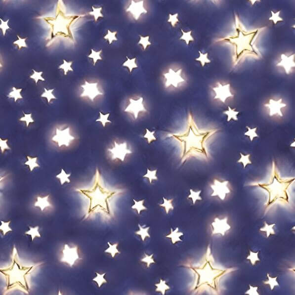 Download Seamless Pattern of White and Gold Stars on Dark Blue ...