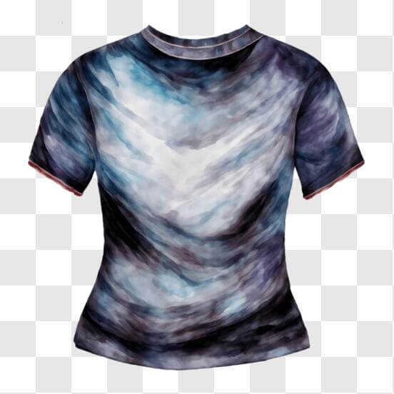 Camiseta Tie Dye Preta