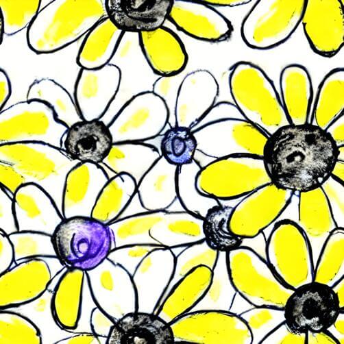 Yellow and Purple Flower with Black Spots Yellow and Purple Flower with Black Spots thumbnail