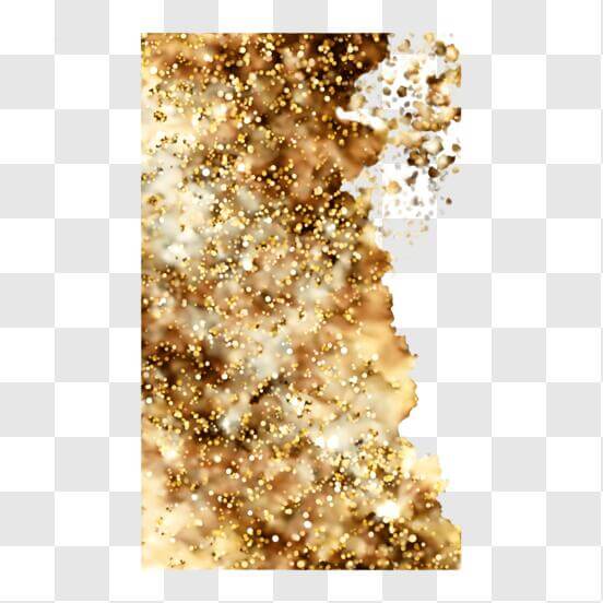 Download Shimmering Gold Glitter PNG Online - Creative Fabrica