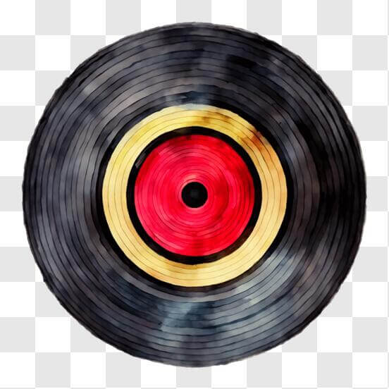 Black Vinyl Record PNG Images  Free Photos, PNG Stickers