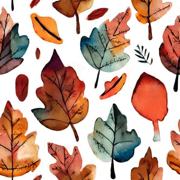 Download Watercolor Leaves Seamless Pattern Patterns Online - Creative ...