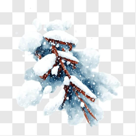 Snow Stickers PNG Transparent Images Free Download