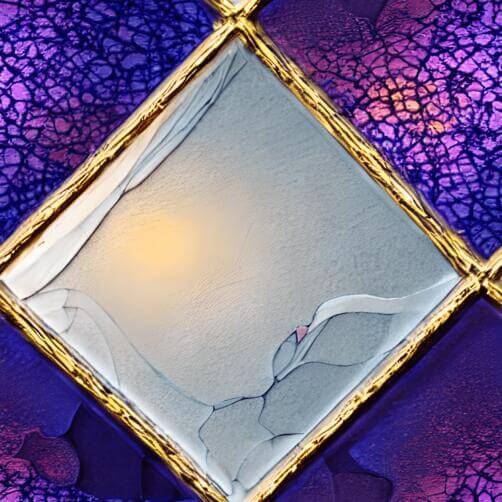 Colorful Mosaic Tiled Wall with a Bird Colorful Mosaic Tiled Wall with a Bird thumbnail