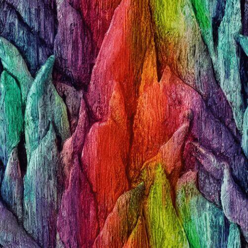 Close-up of Colorful Paint on Wood - Abstract Art Close-up of Colorful Paint on Wood - Abstract Art thumbnail