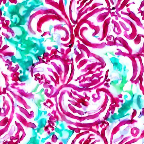 Lilly Pulitzer Floral Pattern in Pink, Green, and Blue Lilly Pulitzer Floral Pattern in Pink, Green, and Blue thumbnail