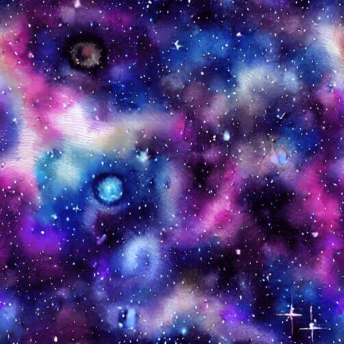 Nebula with Stars and Planets in Blue, Purple, and Green Nebula with Stars and Planets in Blue, Purple, and Green thumbnail