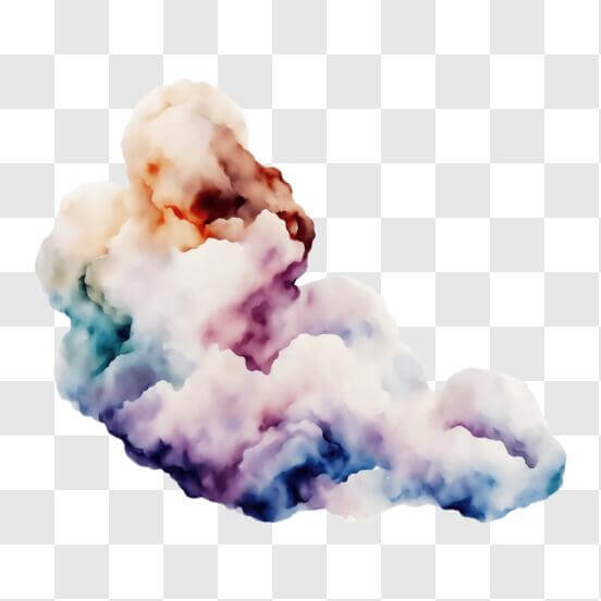 Smoke cloud png images
