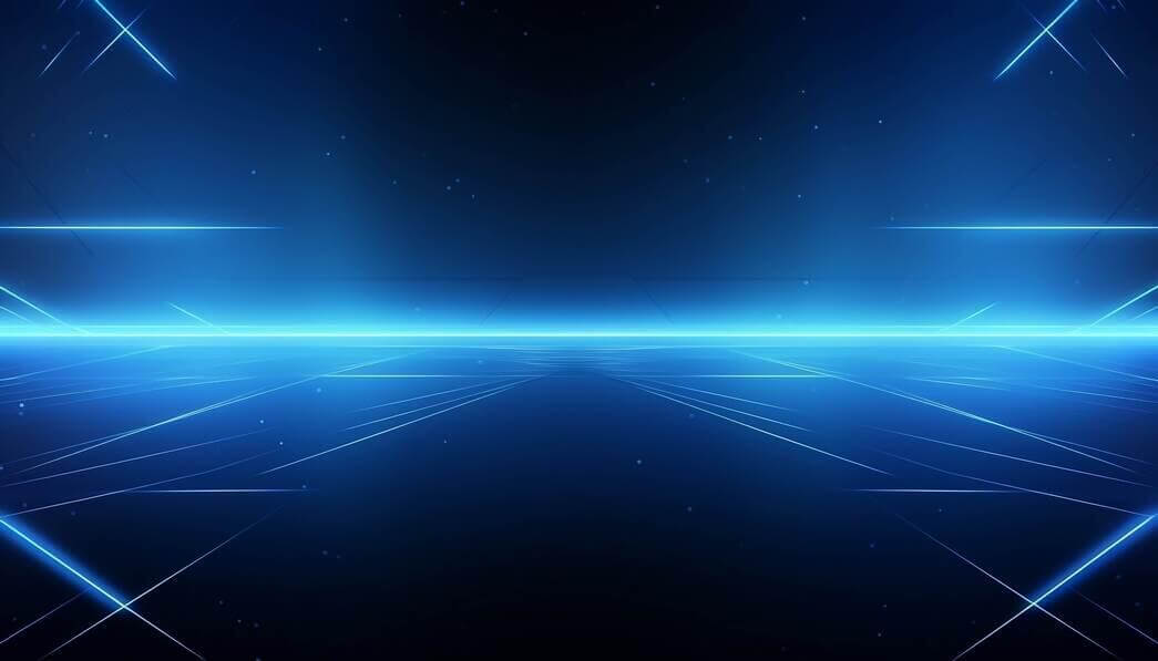 Feature Background Download Abstract Digital Background with Blue Lines and Bright Lights ...