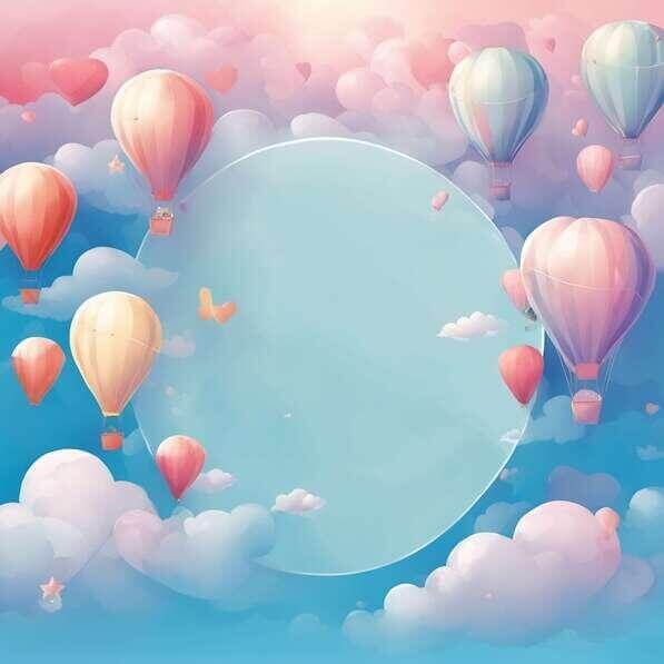 Download Colorful Hot Air Balloon Background Backgrounds Online ...