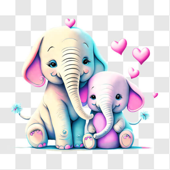 ♥ Cadre bébé png, enfant, éléphant - Baby frame png ♥