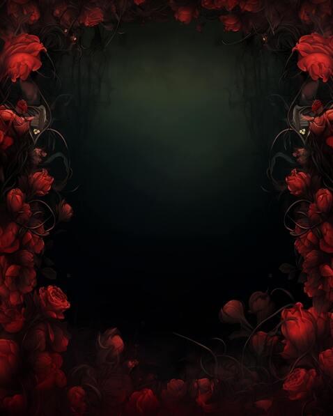 Download Red Roses Arrangement on a Dark Background Backgrounds Online ...