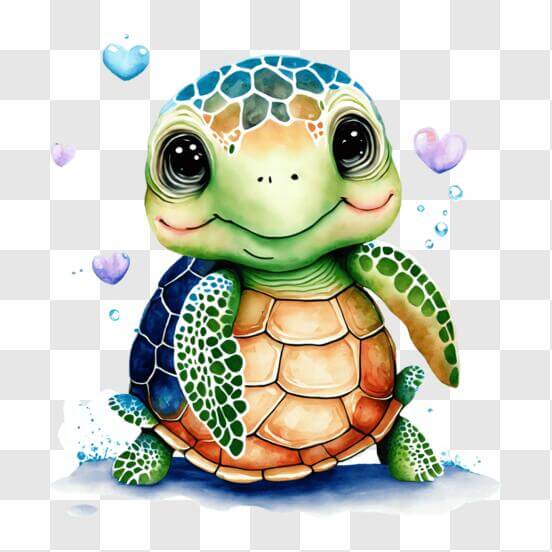 Glass Straws Colorful Cartoon Turtle Decoration Reusable - Temu