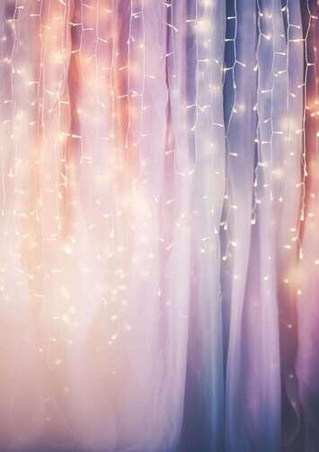 Colorful Curtain with Lights Background Colorful Curtain with Lights Background thumbnail
