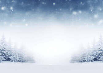 Snowy Winter Landscape with Falling Snowflakes Snowy Winter Landscape with Falling Snowflakes thumbnail