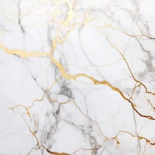 White Marble with Gold Lines and Swirls White Marble with Gold Lines and Swirls thumbnail