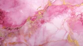 Pink Marble Background with Gold Accents Pink Marble Background with Gold Accents thumbnail