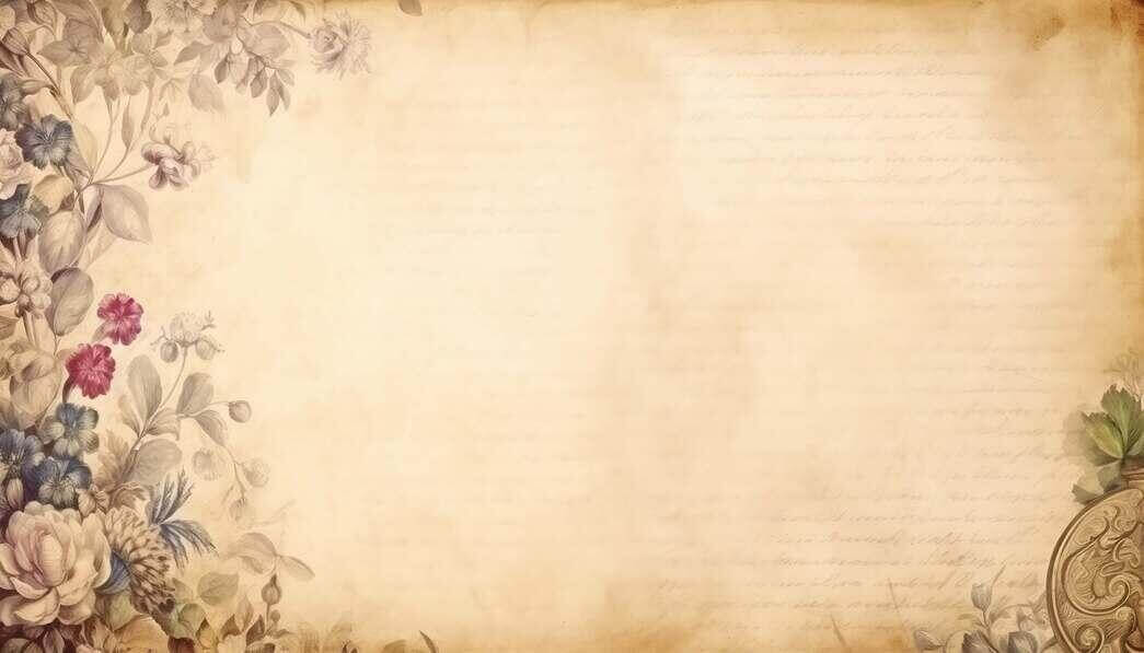 Old Lettering Background Download Vintage Floral Lettering on Old Paper Background Backgrounds ...