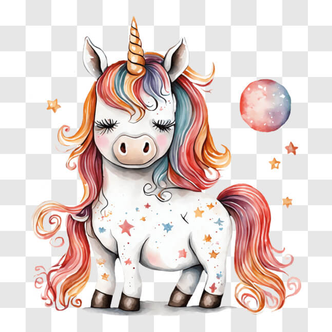 3dRose Gartenflagge – Weißes Einhorn Vor Vollmond, 30,5 X 45,7 Cm, Aus Polyester, Einseitig Bedruckt