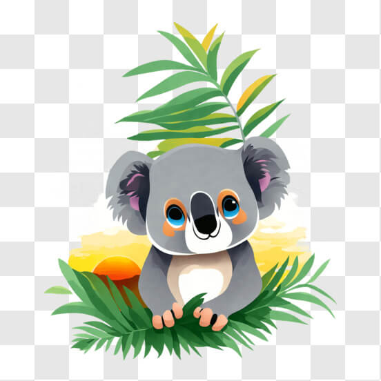 12 Cute Koala Clipart PNG Designs - Catchy Ideaz