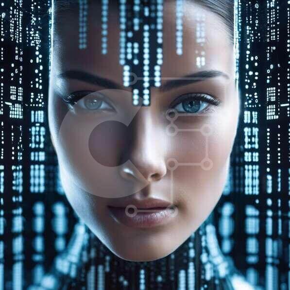 Artificial Intelligence Face - Future of Robotics and Cybernetics ...