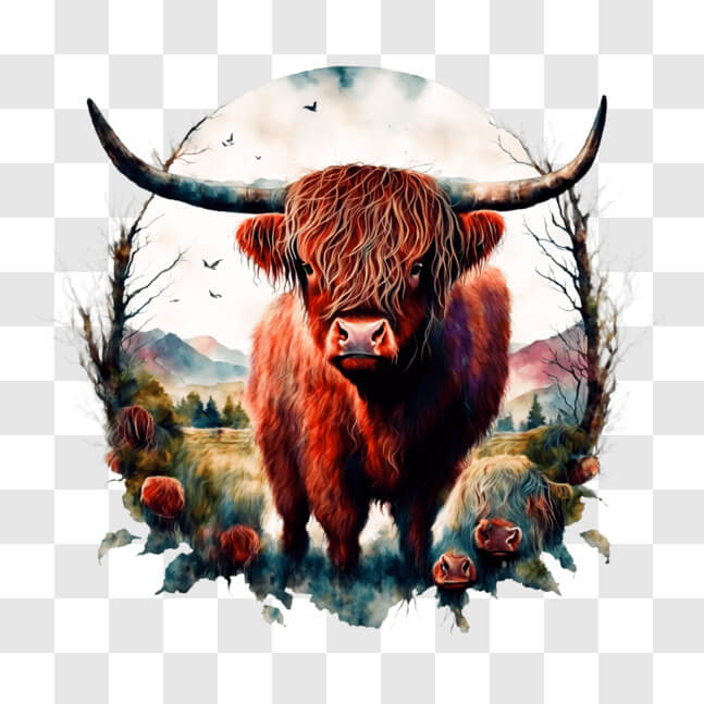 Highland Cow PNG - Download Free & Premium Transparent Highland Cow PNG ...