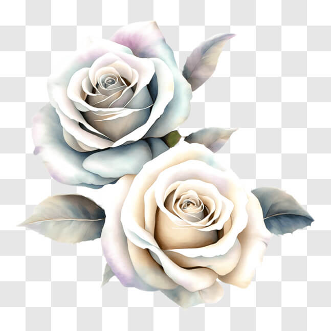 White Roses Overlay Download Floating White Roses on a Black Background PNGs Online ...