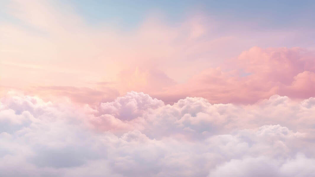 Download Colorful Sky with Clouds in Pink, Blue, and White Backgrounds ...