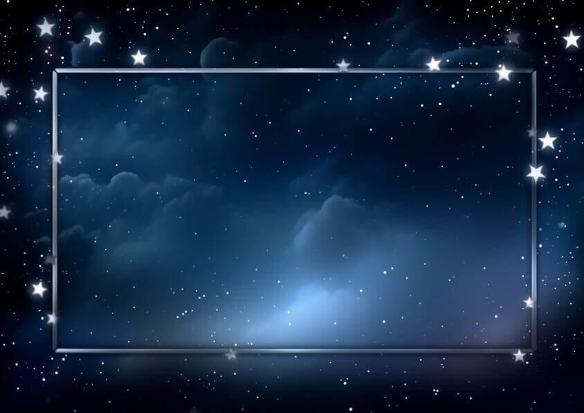 Download Black Frame with Stars Background Backgrounds Online ...