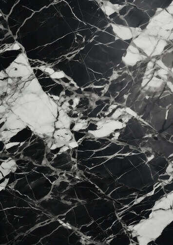 Close-up of Black and White Marble Surface Close-up of Black and White Marble Surface thumbnail