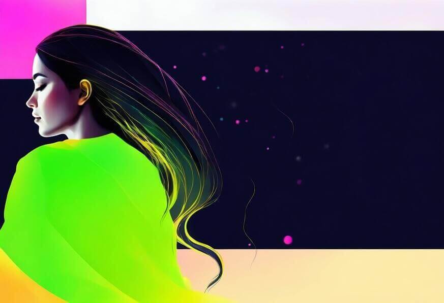 Download Abstract Background with Woman Standing Backgrounds Online ...