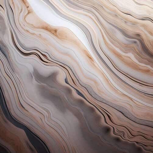 Abstract Marble Surface Close-Up with Brown, Beige, and White Colors Abstract Marble Surface Close-Up with Brown, Beige, and White Colors thumbnail