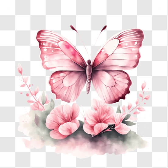 Download Beautiful Butterfly on Open Book PNG Online - Creative Fabrica